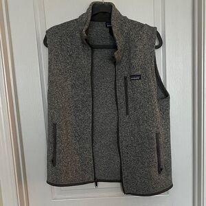 Patagonia Men's Charcoal Fleece Vest